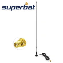 Только VHF/UHF приемно-передающая кабель радио антенна SMA Мужской Магнитный ТВ антенна UT-108UV для антенна Nagoya CB радио иди и болтай Walkie Talkie “иди и UV-5R UV-B5 UV-B6 GT-3