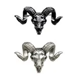 LUCKY-YEAR-Wholesale-Special-Design-Cattle-Brooches-Fashionable-Women-Men-s-Metallic-Color-Jewelry-Brooches