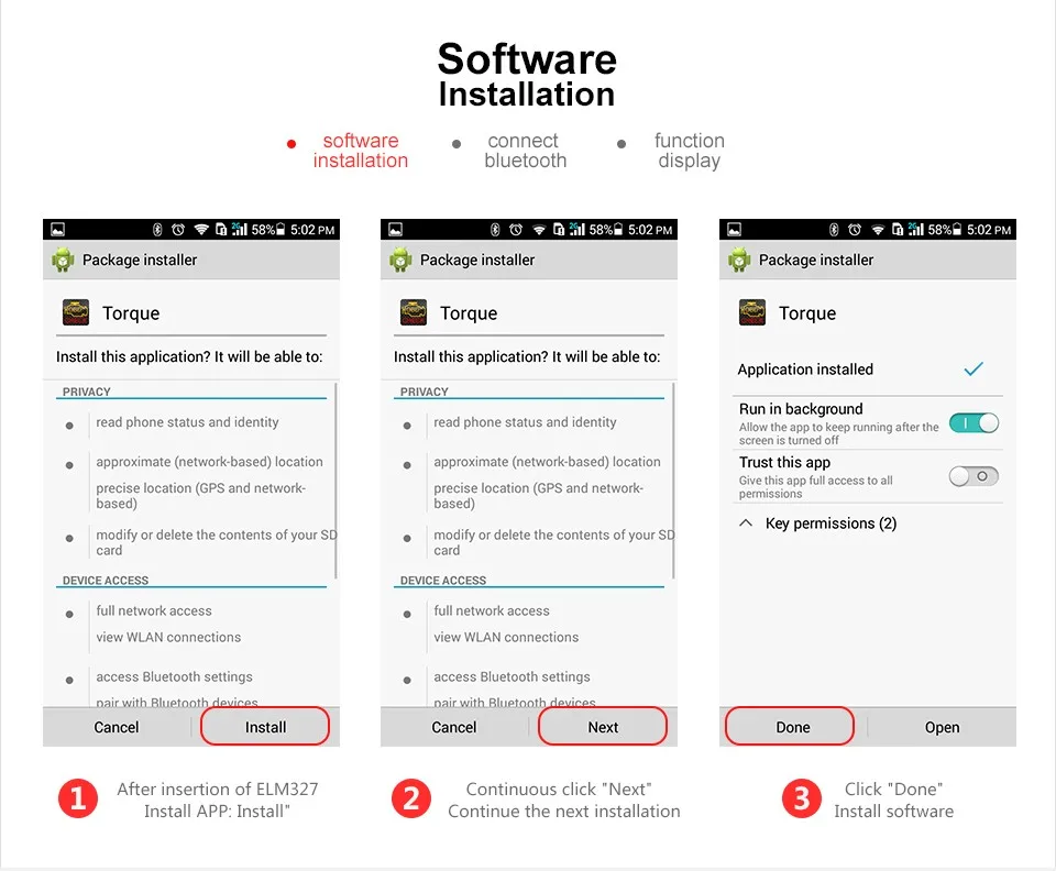 Лучшее Качество Супер Мини ELM327 Bluetooth интерфейс V2.1 работает на Android Крутящий момент Bluetooth Elm 327 OBD2 OBD II автомобильный код ридер