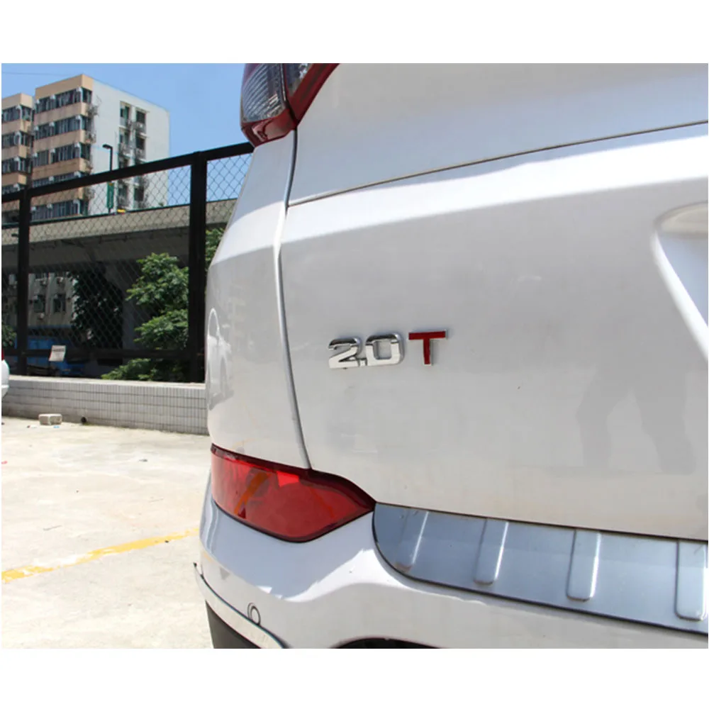 Наклейка с эмблемой 1 8 T 2 0 для Volkswagen VW Passat Golf Jetta Ford Audi TT Q3 автомобильные