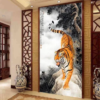 

2016 Tiger DIY 5D Diamond Painting Full Square Diamond Embroidery Cross Stitch New Year Christmas Home Decoration Diamond Mosaic