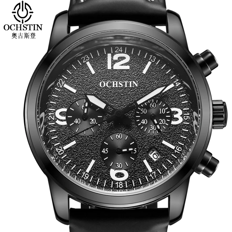 

OCHSTIN Sport Watch Men Brand Luxury Water Resistant Quartz Men Watches Calendar Wristwatches Male Clock Cargo Reloj Hombre 2017