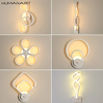 

LED Wall Lamp Indoor Living Room Dining Room Decoration Lighting Bedroom Beside Wall Light Stairway Corridor Light fixtures
