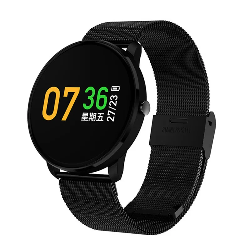 

New Color Screen Sport Smart watch Heart Rate Blood Pressure Oxygen Waterproof Fitness Men SmartWatch For Android IOS