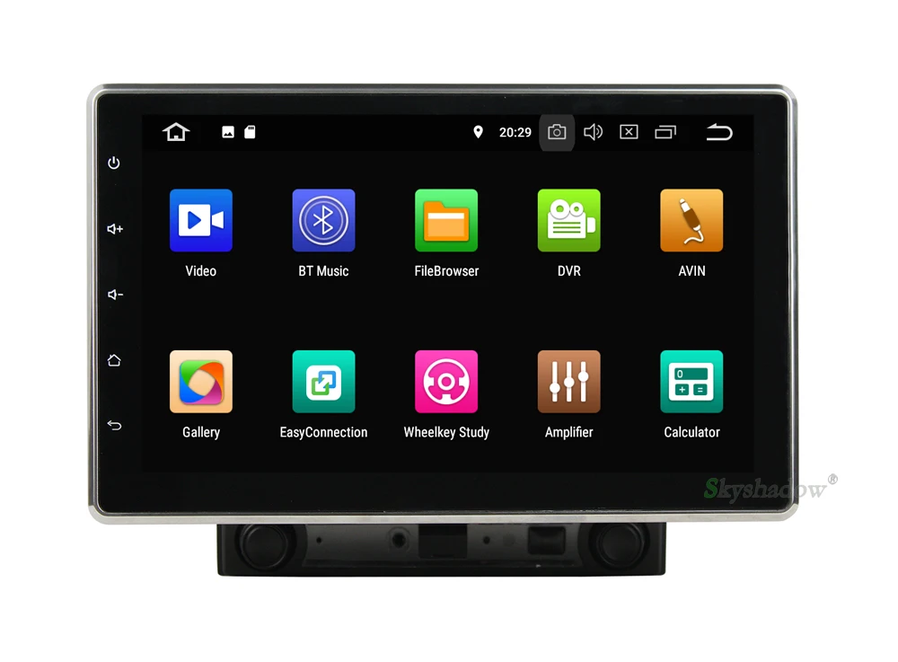 Discount Adjustable 10.1"  2 din Android 9.0 4GB +32GB + Octa Core Car DVD Player GPS multimedia  auto Radio wifi Bluetooth For universal 4