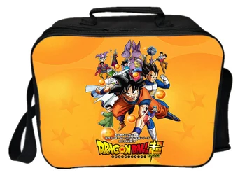 

Dragon Ball Cooler Insulation Bag Goku Student Teens Boys Girl New Lunch Bag Student Worker Vegeta Beautiful Food Storage Box