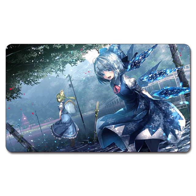 (East Project Girl Playmat) 525 Custom Anime Board Games Tohou Play Mat