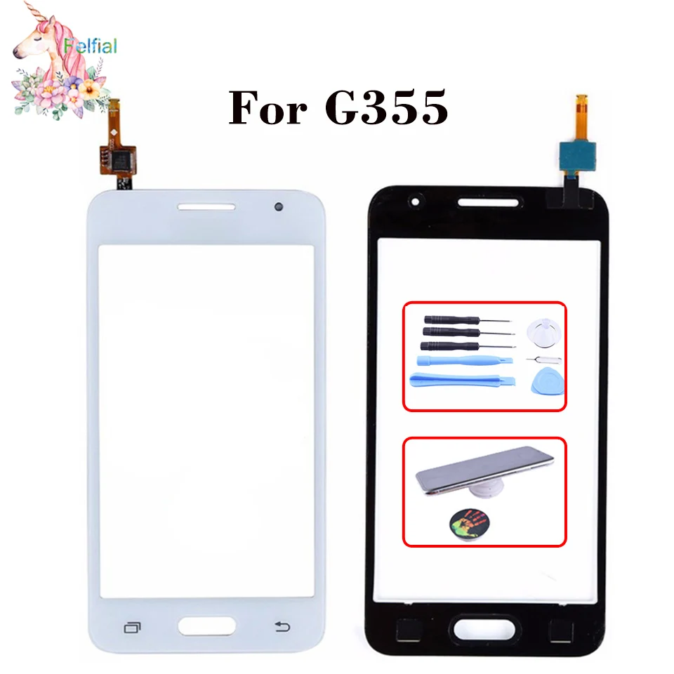 

For Samsung Galaxy Core 2 II SM-G355H G355H G355 G355M LCD Touch Screen Sensor Display Digitizer Glass Replacement