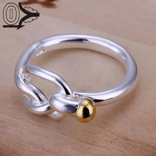 

Wholesale Silver-plated Ring,Silver Fashion Jewelry,Separation Cable Beads Women&Men Silver Jewelry Finger Rings