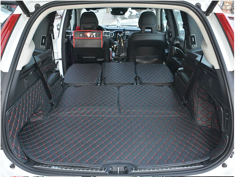 Good Quality! Full Set Car Trunk Mats For Volvo Xc90 7 Seats 20202015