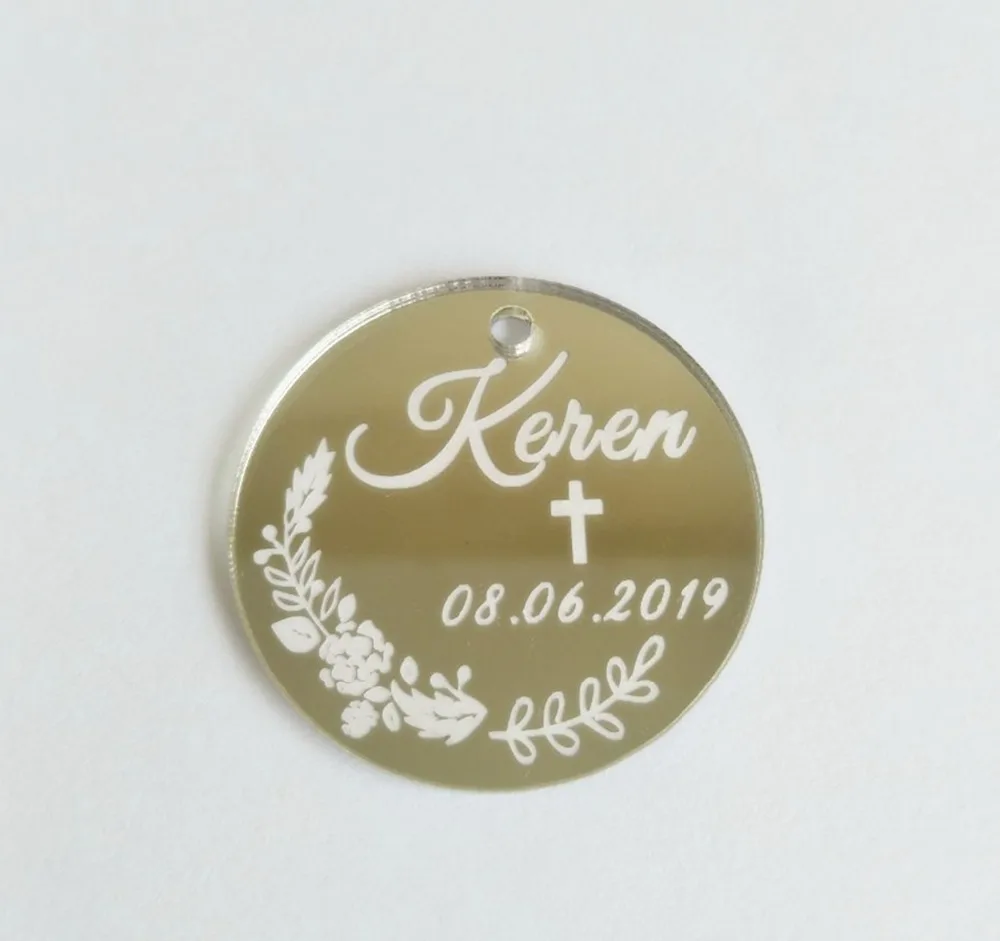 Customized Wedding DIY Craft Decor Laser Cut Name Party Favor | Дом и сад
