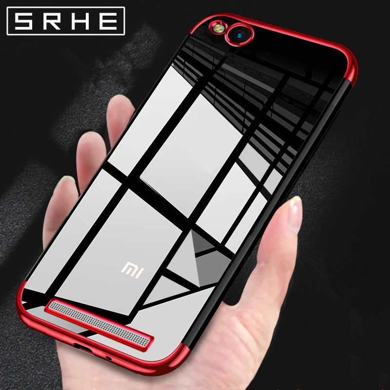 

SRHE For Xiaomi Redmi 5A Case Cover Redmi5A 5 A Silicone TPU Soft Plating Full Back Cover Case For Xiaomi Redmi 5A
