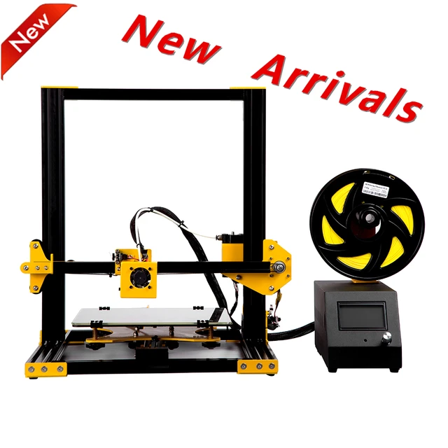 Special Offers Sunhokey 3D Printer 2018 Plus size high precision Aluminum Metal Frame Kit Sunhokey S1 ( 1Roll Filament & SD Card as gift )