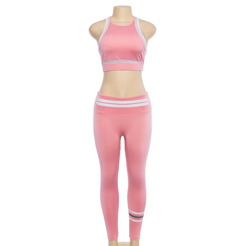 Heal Orange Pink Suits Elasticity Quick Dry Yoga Set Leggin Workout Sets Sport Clothes For Women Gym Clothing Active Wear Womens