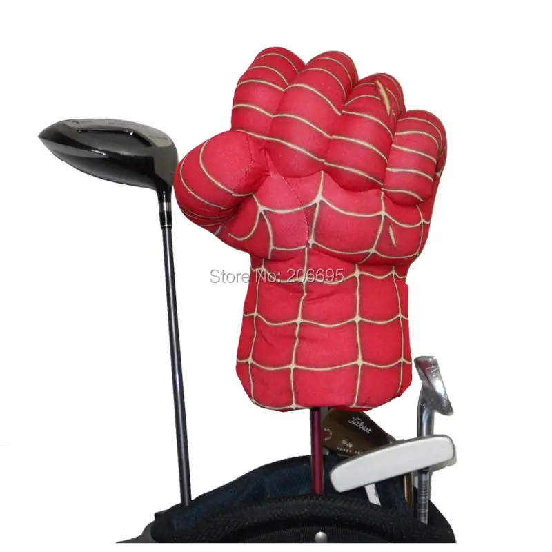 الحيوان غطاء الرأس لل 2fairway الخشب أو الهجين الغولف نادي الغولف رئيس ، العنكبوت الملاكمة قفاز