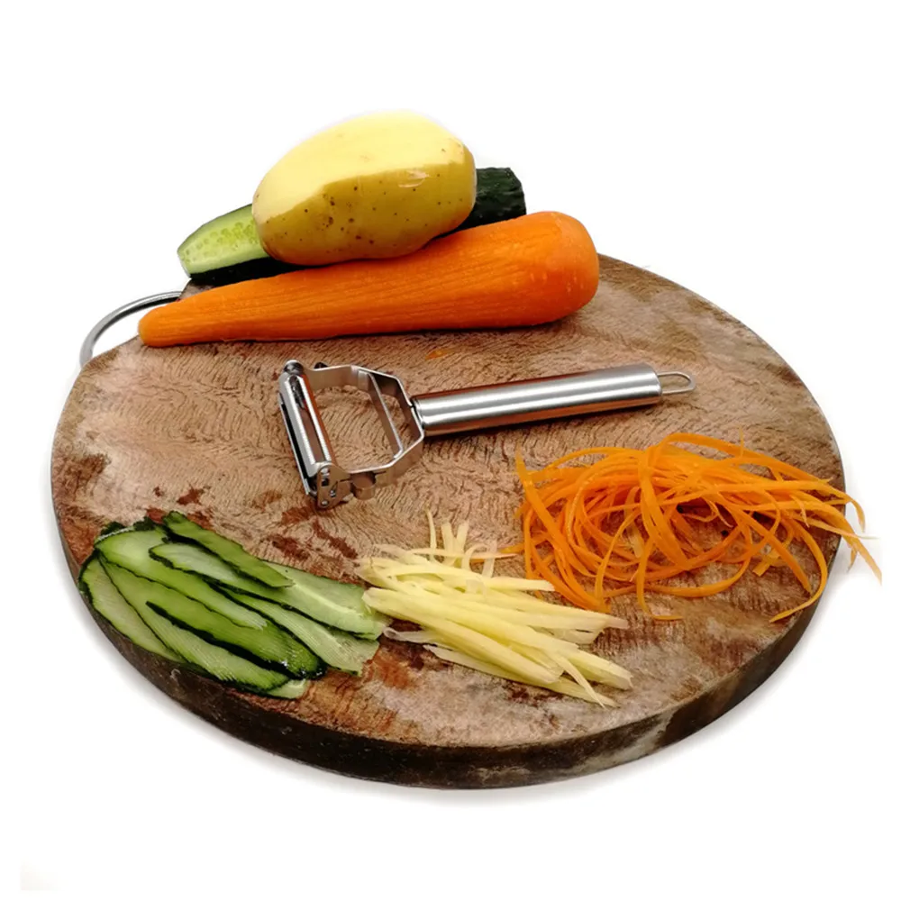 Dual Vegetable Peeler Julienne Peeler Cutter Sharp Stainless Steel Fruit Potato Carrot Grater Planing Kitchen Tool (6)