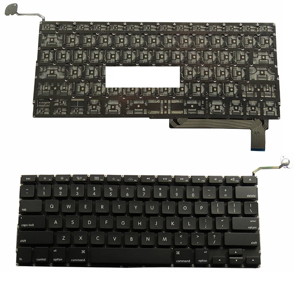 НАМ Черный Новый для Apple A1286 MB470 MB985 MB986 MC371 MC372 MC373 MC721 Клавиатура ноутбука английский