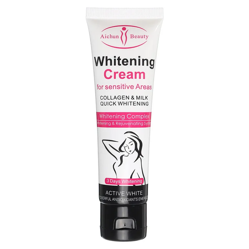 Aichun Beauty Armpit Whitening Cream Body Creams Between Legs Knees Private Parts Whitening Formula Armpit Whitener Intimate