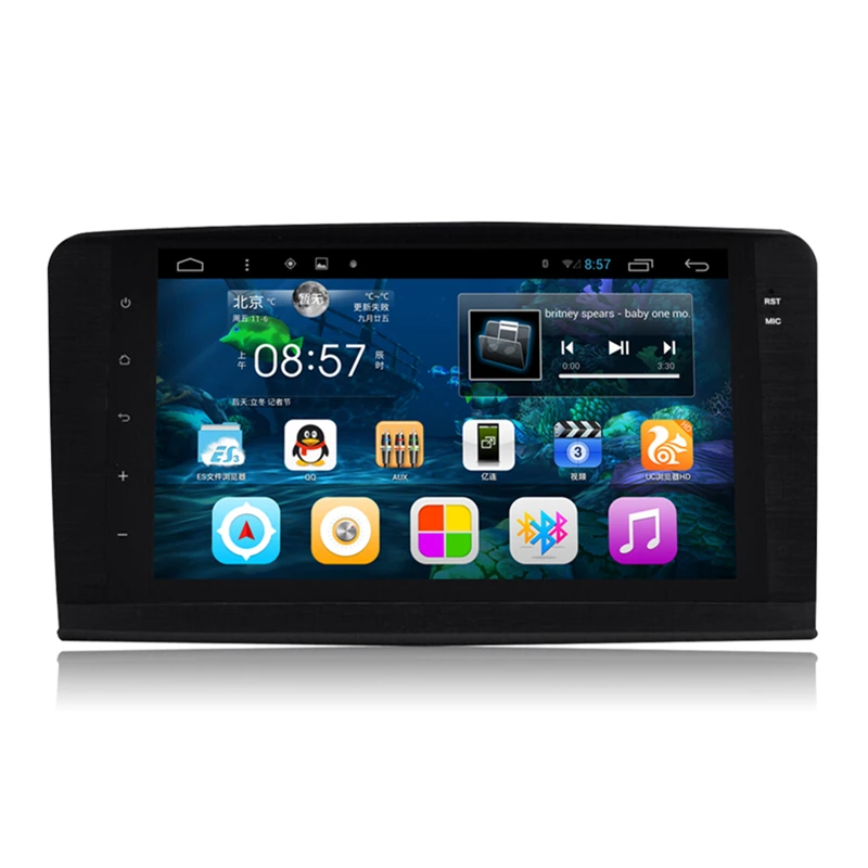 Автомагнитола 9 &quotна Android DVD GPS навигация мультимедиа для Mercedes Benz ML W164 GL X164 ML350 ML320
