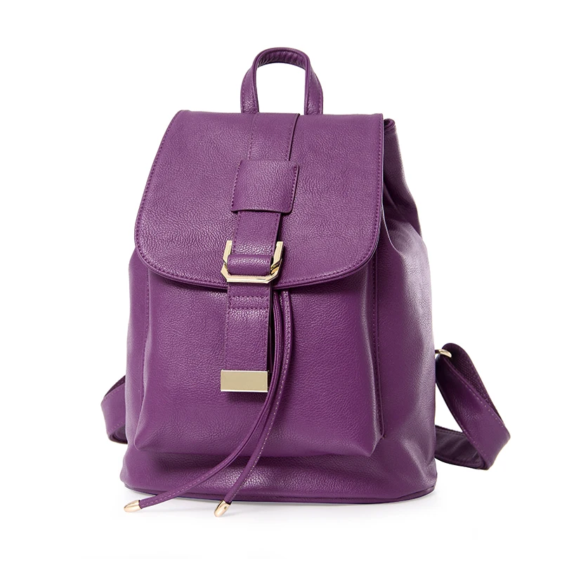 2017 Hot Sale High Quality Women PU Leather Ladies Backpack Schoobag College Wind Women Backpack Mochilas