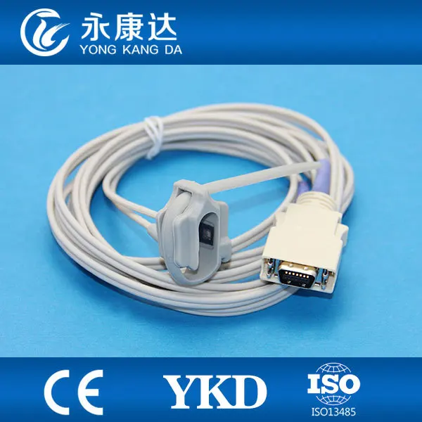 

14pin neonate silicone wrap Spo2 sensor pulse oximeter with medical TPU, 14pin/3m, free shipping!