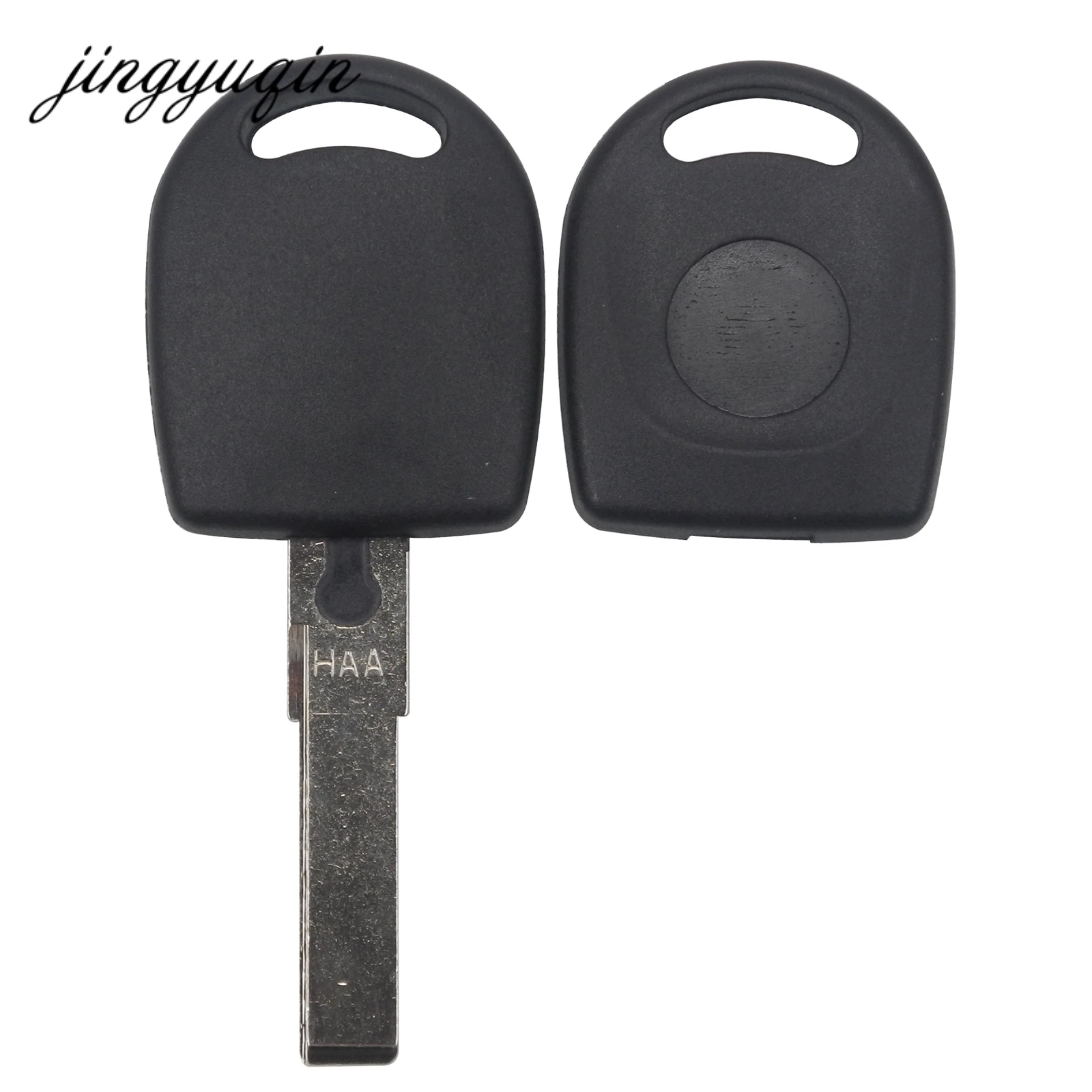 Чехол для автомобильного ключа jingyuqin Uncut Blade HU66 чехол VW Volkswagen Passat Transponder|Ключ от