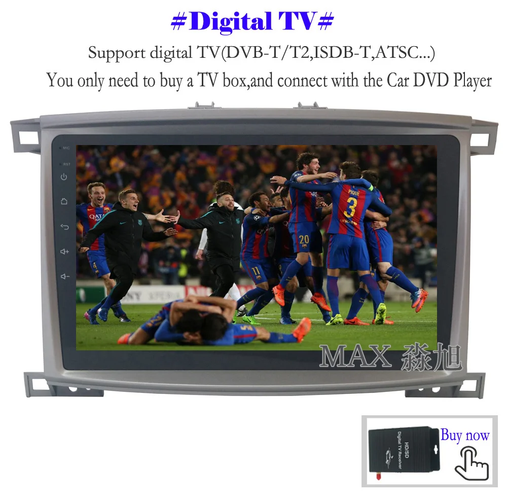Excellent MAX IPS 2.5D 2G RAM 32G ROM Eight Core Android 8.1 Car DVD Player for Toyota Land Cruiser 100 LC100 LC 100 Bluetooth 4G WiFi SWC 10 Excellent MAX IPS 2.5D 2G RAM 32G ROM Eight Core Android 8.1 Car DVD Player for Toyota Land Cruiser 100 LC100 LC 100 Bluetooth 4G WiFi SWC 10
