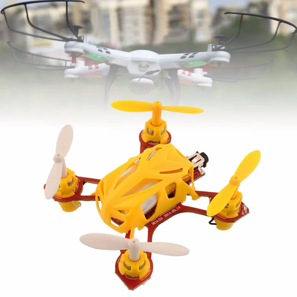 

Peradix WLtoys V292 2.4G 4CH UFO RC Headless Mode Yellow Quadcotper Helicopter mini Drone Radio Control Toy  RC Helicopter