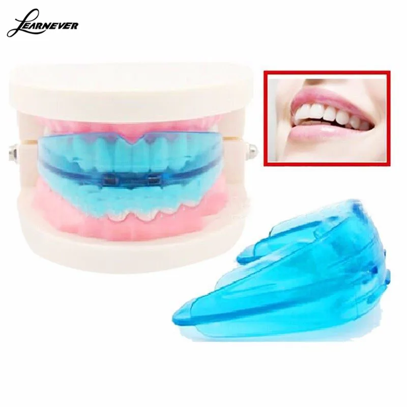 

2 Colors Teeth Alignment Orthodontic Retainer Braces Dental Orthodontic Instruments Silicone Teeth Corrector Alignment