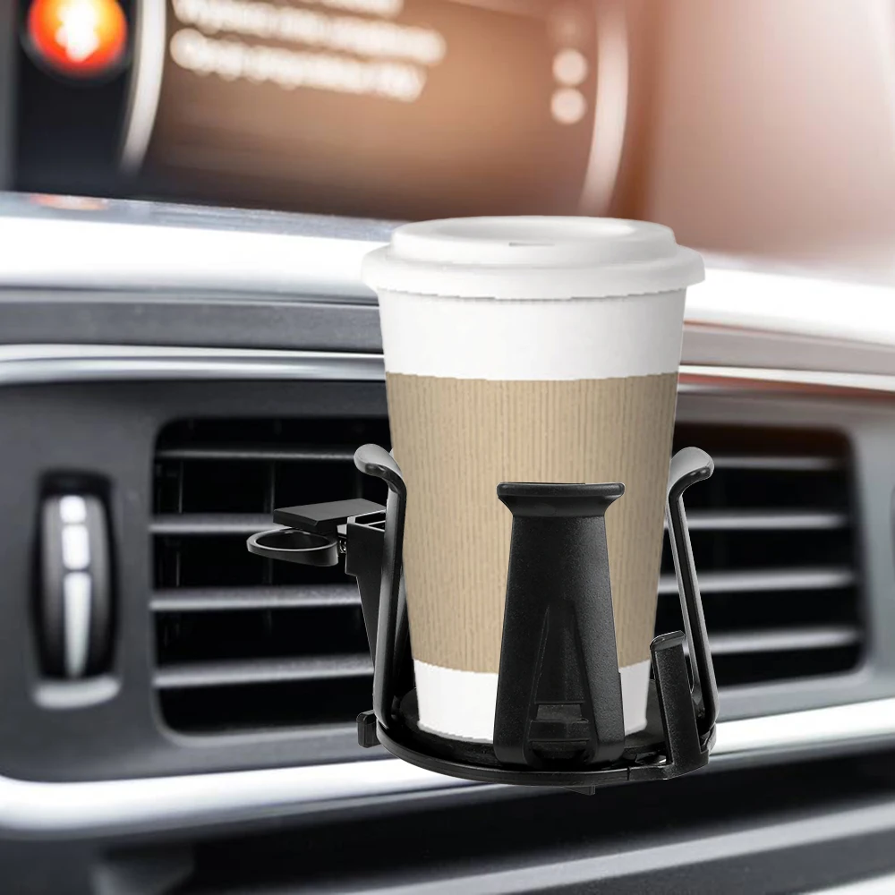 YOSOLO регулируемое автомобильное крепление пластиковый держатель для напитков авто Интерьер автомобильные аксессуары воздушный выход подстаканник внутренний перчаточный ящик