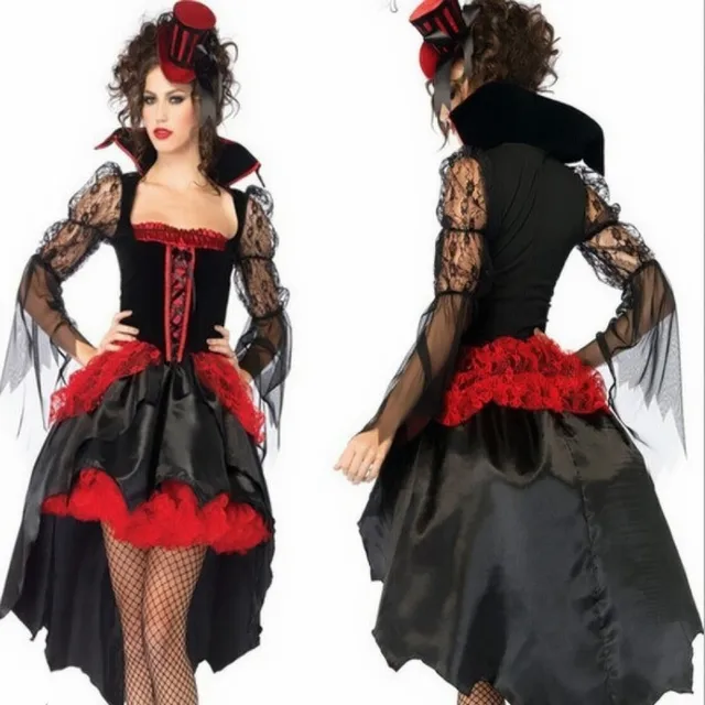 New High Quality Style Cosplay Party Dress Devil Y New High Quality Style Cosplay Party Dress Devil Y Uniform Carnival Queen Suits Vampire