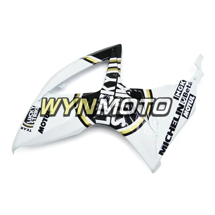 Выполните обтекатели комплект для GSXR600 750 06-07 2006 2007 K6 впрыск АБС пластмасса обтекателя Кузовные Обтекатели черно-белые рамки