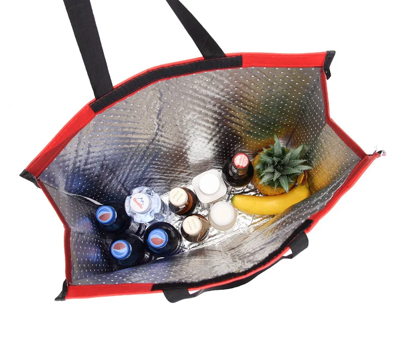 27L сумка-холодильник большой емкости термальная сумка для пикника для ланча изолированная сумка для шоппинга ледяная Упаковка Еда напитки изоляционная крутая сумка