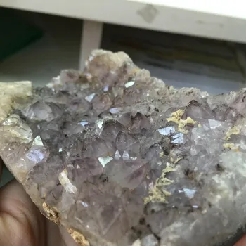 

BG849---442g--100*70*33mm Natural Healing Points Amethyst Goede Crystal Cluster Specimen Cristal de cuarzo gift for Christmas