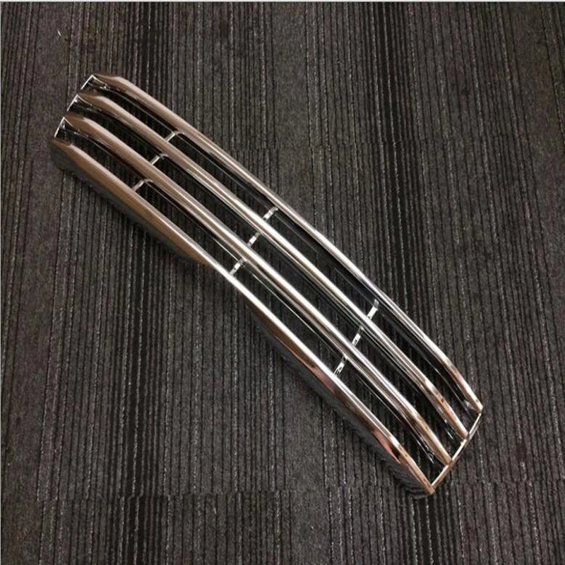 

For TOYOTA Highlander 2015 1PC ABS Chrome Car Front Grill Grille Decorative Cover Trim Car Styling Accessories Quality Assurance