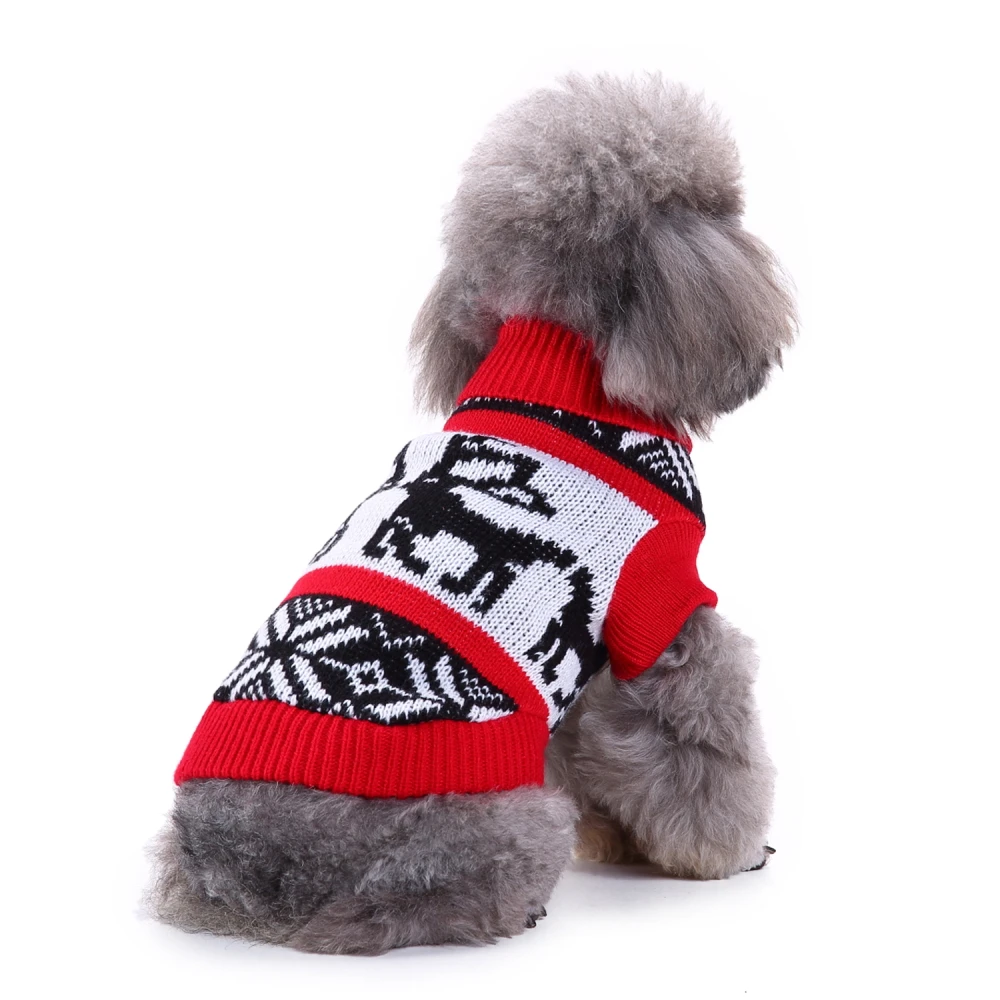 Славный KEK Pet свитера Рождественский праздник оленеводов уродливых свитеров для маленьких собак кошки свитера теплые зимние мягкий трикотаж одежда