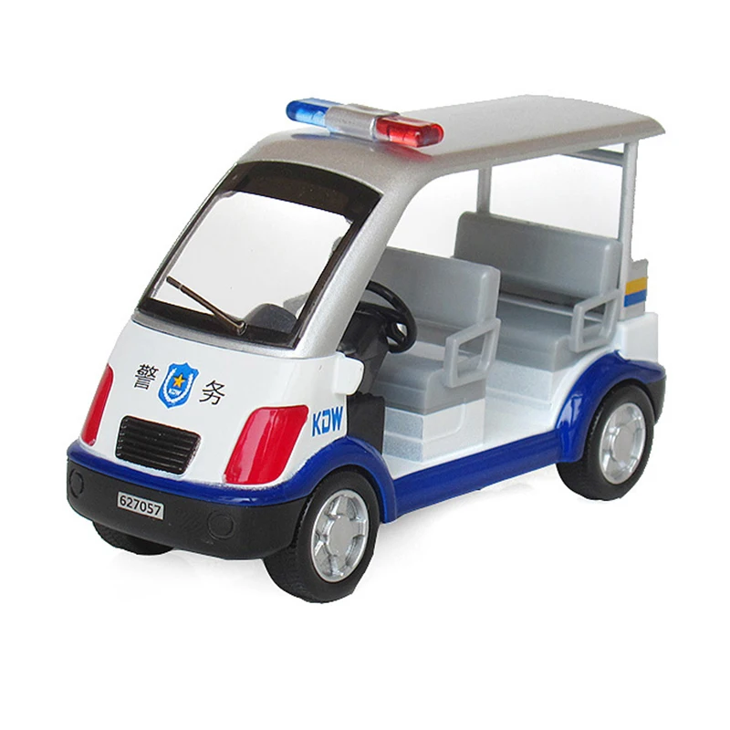 

Alloy Diecast Four Patrol Simulation Police Driving Car Model Toys KDW Model 1:32 Children Boy Toy Original Small Decoration Toy