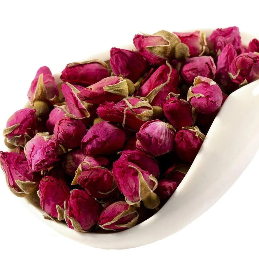 MQFORU Organic Detox Tea Red Dried Roses Rose Petal Flower Edible Buds
