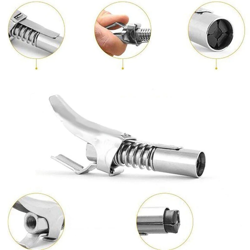 HHO-Heavy Duty Quick Release замок зажим высокого Давление заливочного отверстия разъем для ниппель масленки разъем, 10000 фунтов/кв. дюйм 1/8inch Npt, двумя удобными