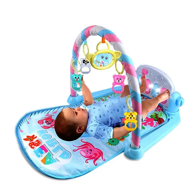US $24.11 Baby Pedal Piano Body Building Instrument - For Newborn Baby Music Game Blanket Toy Ringing Bell - 