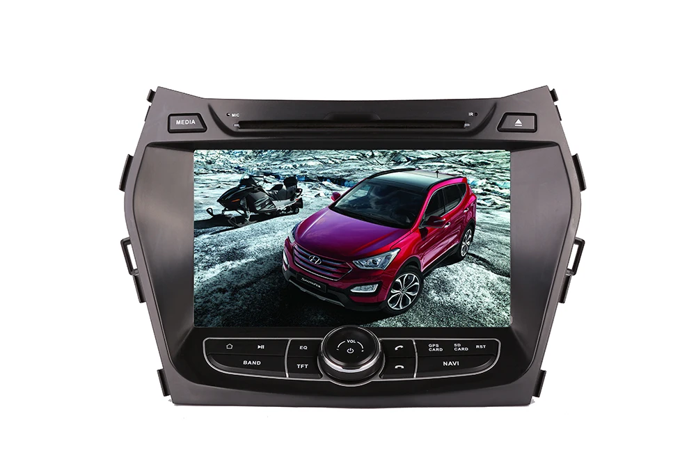 Excellent Android 9.0 Car Dvd Gps player For Hyundai ix45 2013-2018 Car multimedia player Audio Stereo GPS Navigation Radio RDS Head unit 1