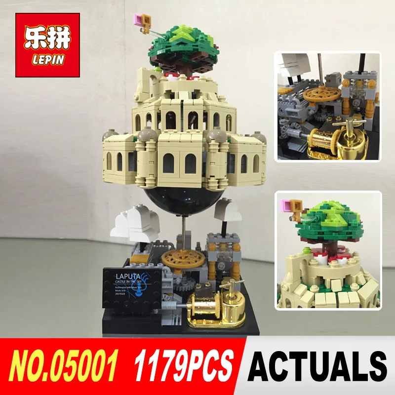 

XingBao 05001 1179Pcs Genuine Creative MOC Series The City in The Sky Set Educational Building Blocks Bricks Model XB-05001