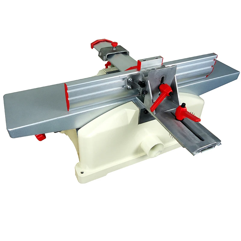 Flat Wood Planer 220V/1280W Home Woodworking Bench Planer High Speed Copper Motor Wood Planing Machine JJP-5015