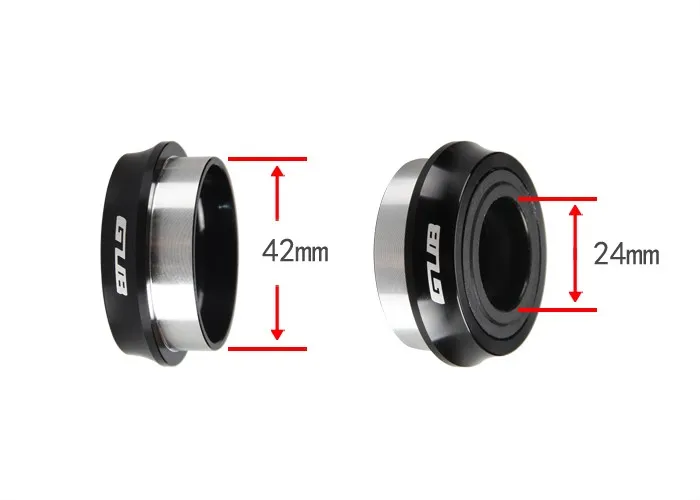 

PF30 BB30 Press-Fit bottom bracket / 7075AL CNC axis / bike bicycle axis /GXP inner 24mm/22mm