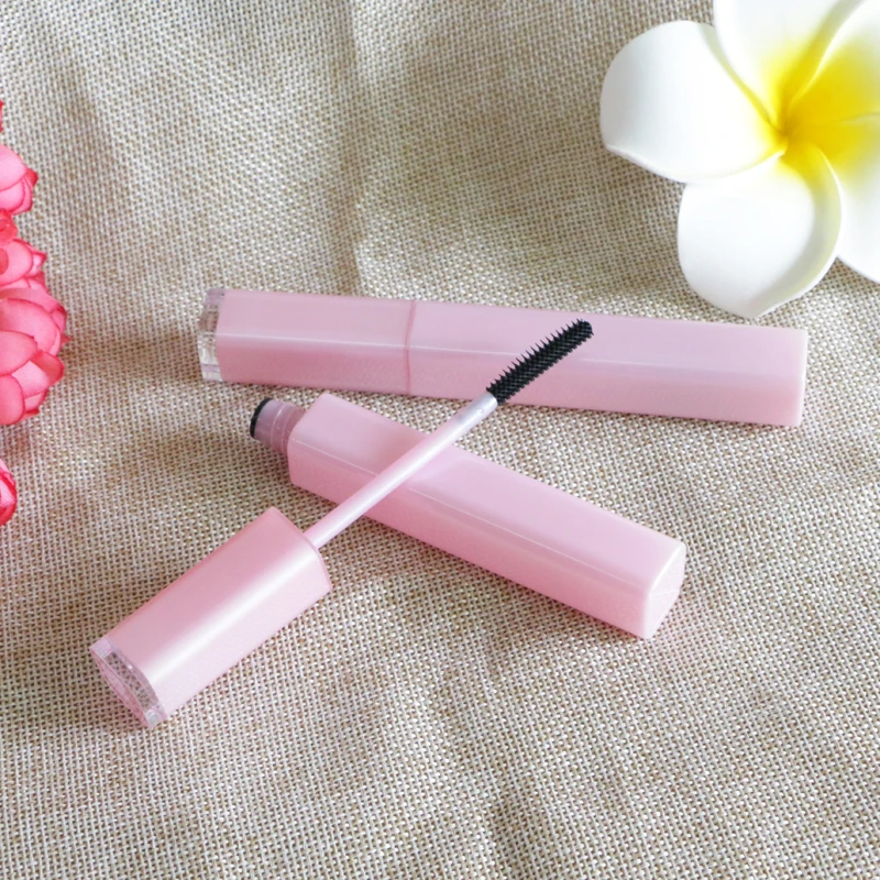 

6ml Pink Black Makeup Eyebrow Mascara Containers Maquillage Empty Liquid Mascara Lash Tint Cream Tubes Case Travel Kit 20pcs/lot