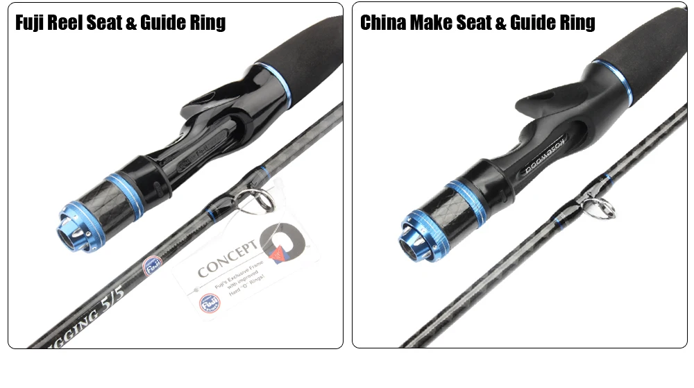 2018 New Saltwater Boat Jig Slow Jigging Rod Fuji 55 Max 200g High Carbon Baitcasting Sea Jigging Fishing Rod Tackle Pesca  (3)