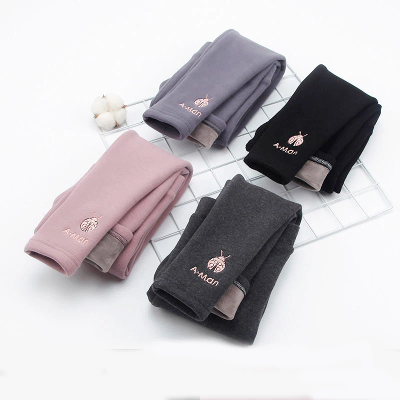 

High Quality Girls Pants Baby Girl Winter Clothes Straight Pants Children Warm Toodler Girl Leggings Kids Pants