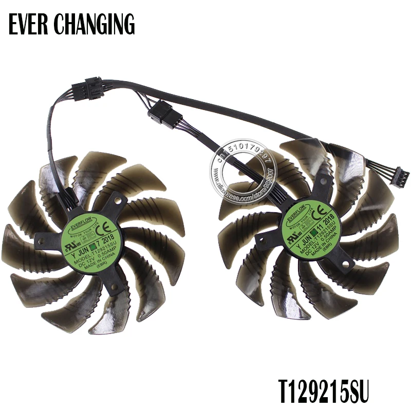 Ventilador De Refrigeracion Para Gigabyte Geforce Gtx 1050 Ti Rx 480 470 Gtx 1060 G1 Tarjeta Grafica mm Tsu Plds12hh Graphics Card Cooler Fan Cooler Fancooling Fan Aliexpress