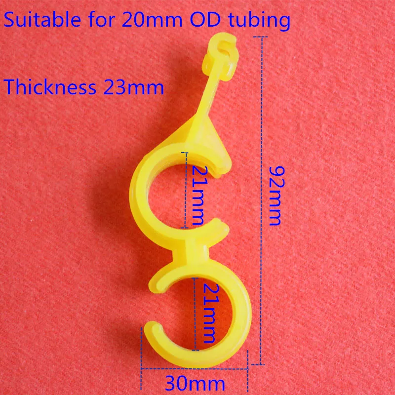 45 шт./пластмассовый для домашней птицы, курицы трубы подачи воды зажимы ниппель поилка линия вешалка крючки фиксатор трубы воды s-типа крюк