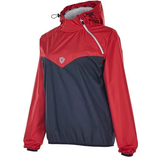 FBF714802 Red Black Женские рубашки для йоги, быстросохнущие спортивные толстовки с длинным рукавом, куртки для фитнеса, тренировок, спортзала, бега, спортивная одежда, пальто для тренировок - Цвет: FBF714802 Red Black